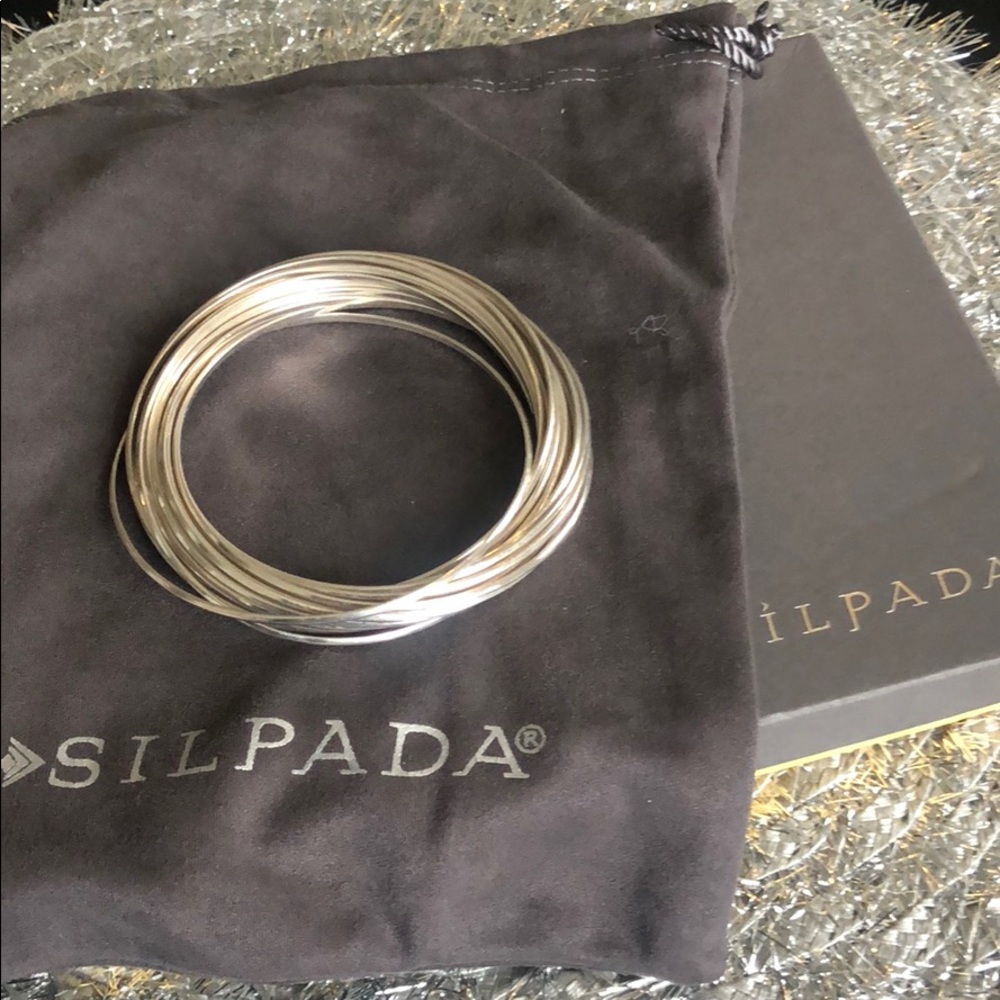 Silpada 21 Bangle Salute Bracelet